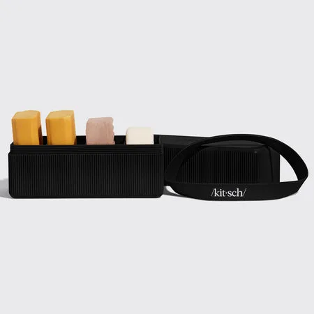 kitsch-4-compartment-travel-case-black-reiseetui-4-f-cher image 1