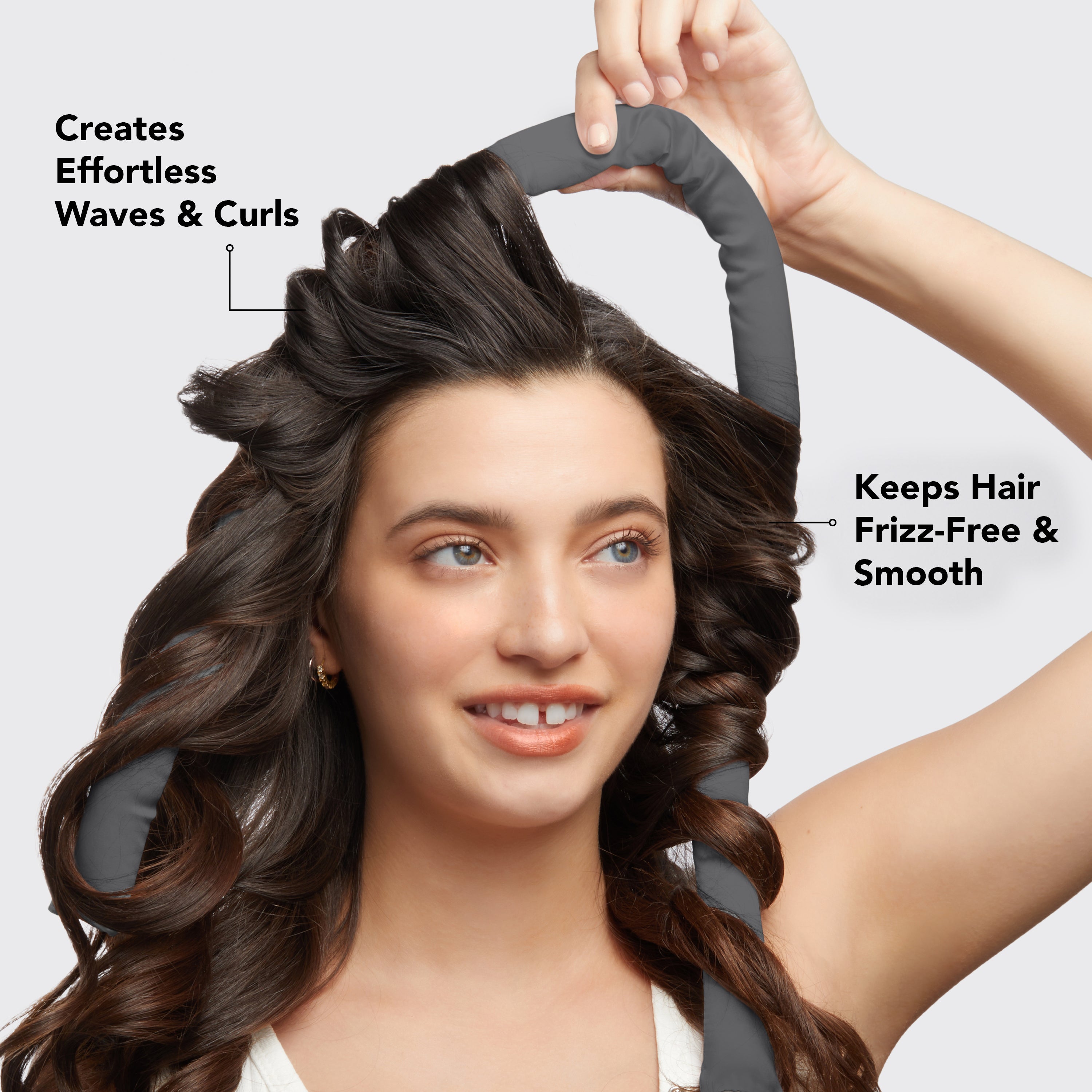 kitsch-charcoal-black-nighttime-blowout-routine-heatless-locken-set-mit-satin-bo image 7