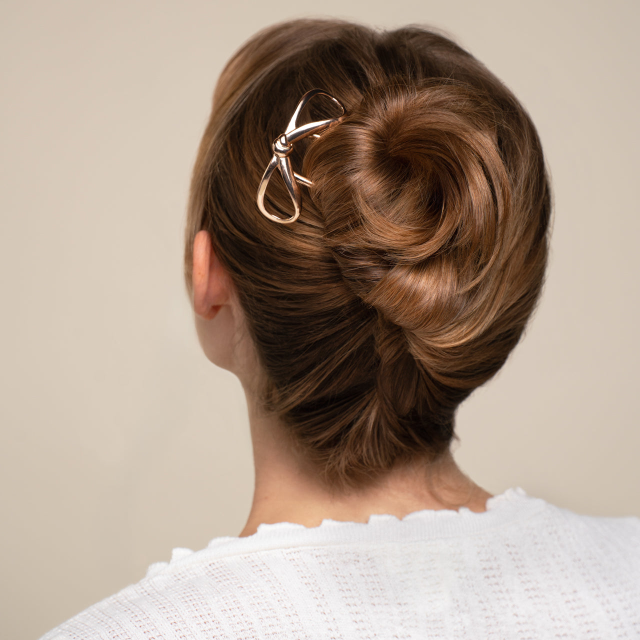 kitsch-gold-bow-french-hair-pin-mini-haarstift-schleife image 3
