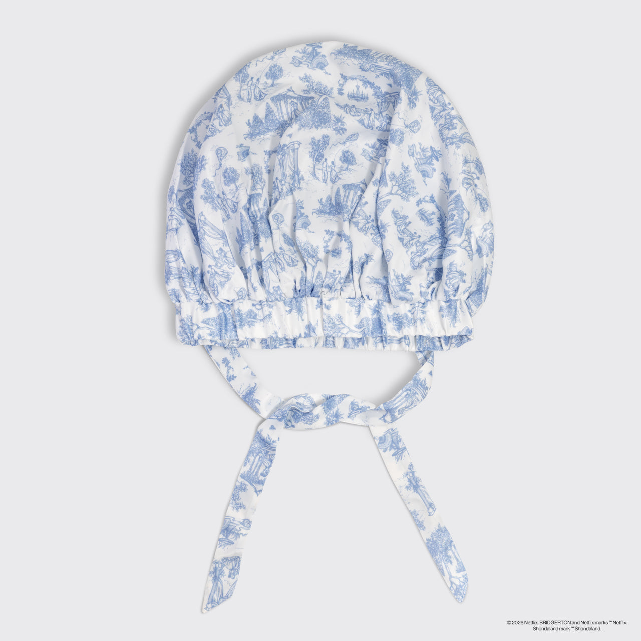 kitsch-bridgerton-x-kitsch-breathable-satin-bonnet-garden-toile image 4
