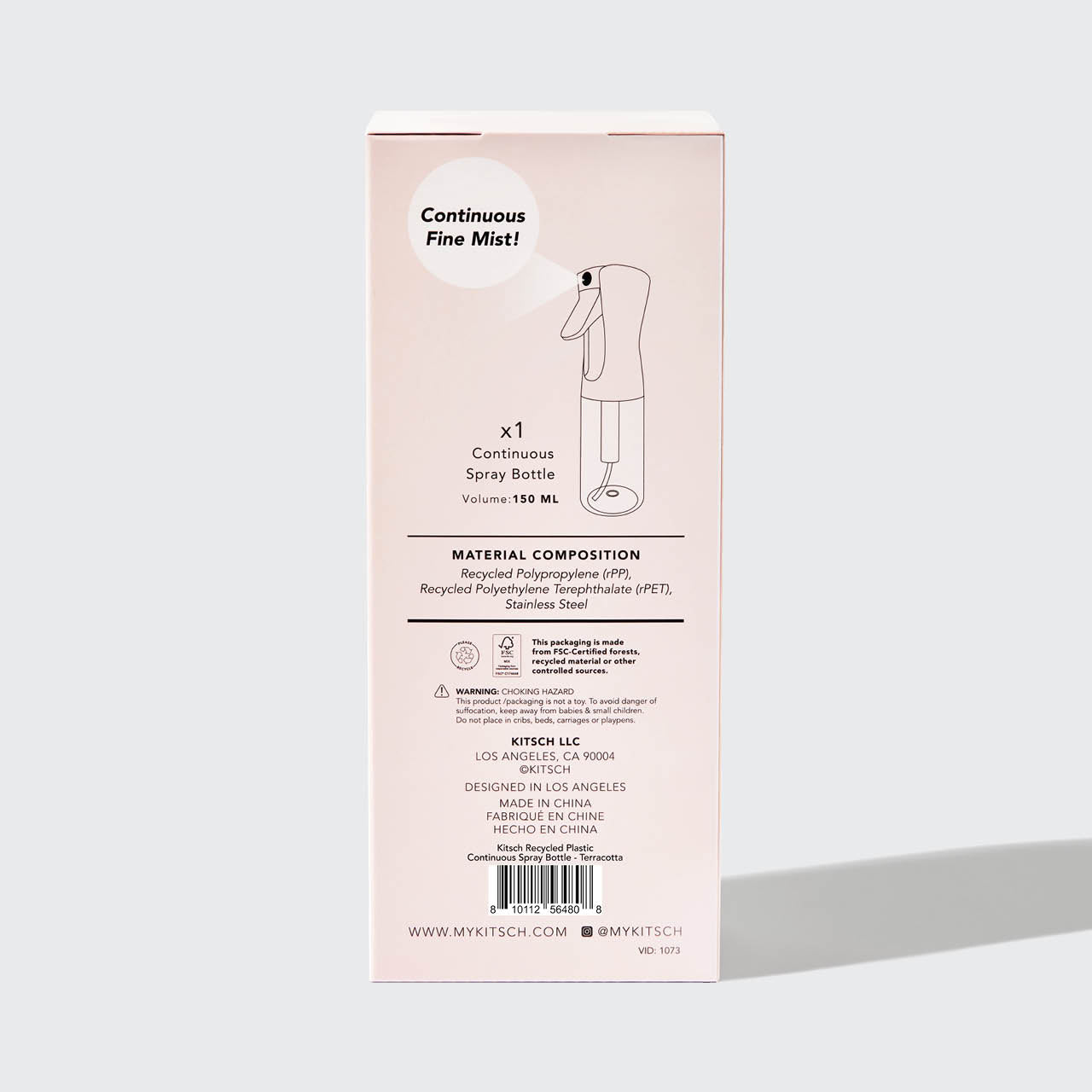 kitsch-terracotta-continuous-spray-nachf-llbare-spr-hflasche-mit-feinnebel image 5