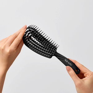 kitsch-black-detangling-flexi-brush-flexible-entwirrb-rste-f-r-nass-und-trocken image 5