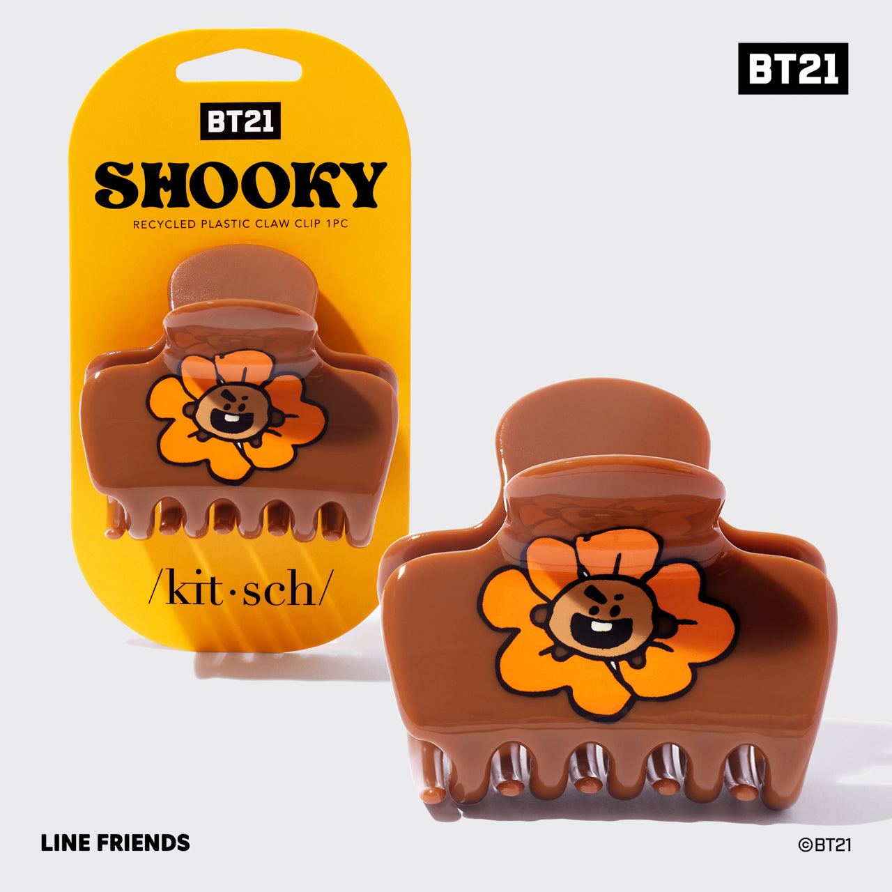 kitsch-x-bt21-cloud-claw-clip-haarklammer-shooky image 2