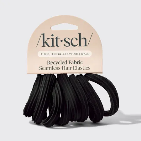kitsch-black-seamless-haargummis-8er-set image 1
