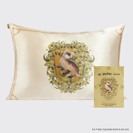 kitsch-x-harry-potter-satin-kissenbezug-hufflepuff-2er-pack image 1