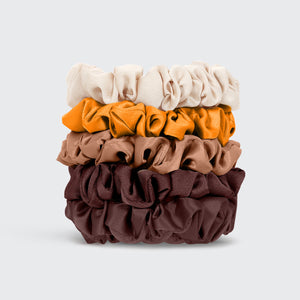 kitsch-sedona-satin-petite-scrunchies-satin-haargummis-5er-set image 3