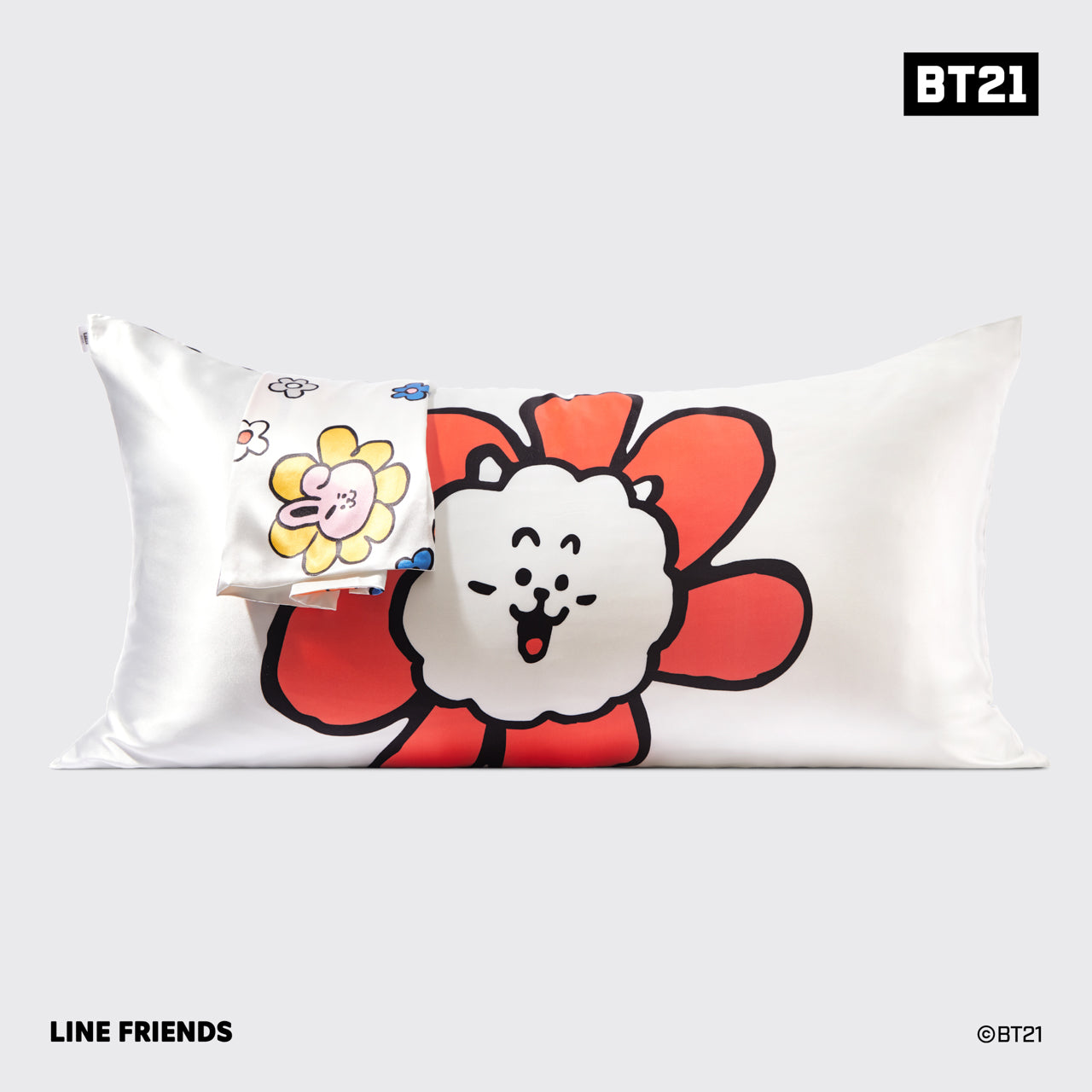kitsch-x-bt21-satin-kissenbezug-rj-king image 7