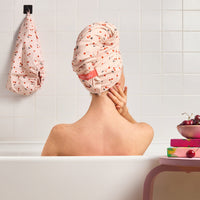 kitsch-cherry-print-xl-hair-towel-wrap-mikrofaser-haarturban image 5