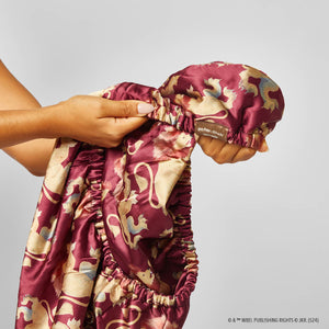kitsch-x-harry-potter-satin-wrapped-haartuch-gryffindor-haarturban image 2
