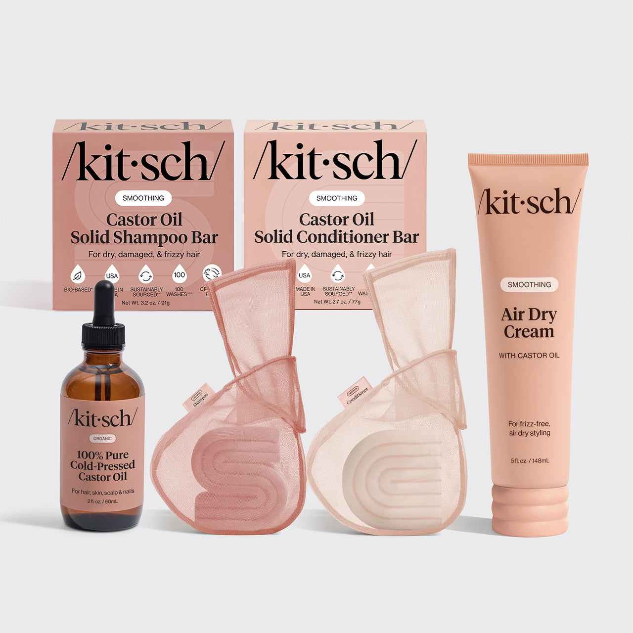 kitsch-castor-oil-complete-bundle-festes-shampoo-conditioner-bio-rizinus-l image 2