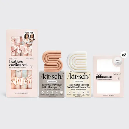 kitsch-ultimate-best-sellers-bundle-king-haarpflege-satin-schlaf-set image 1