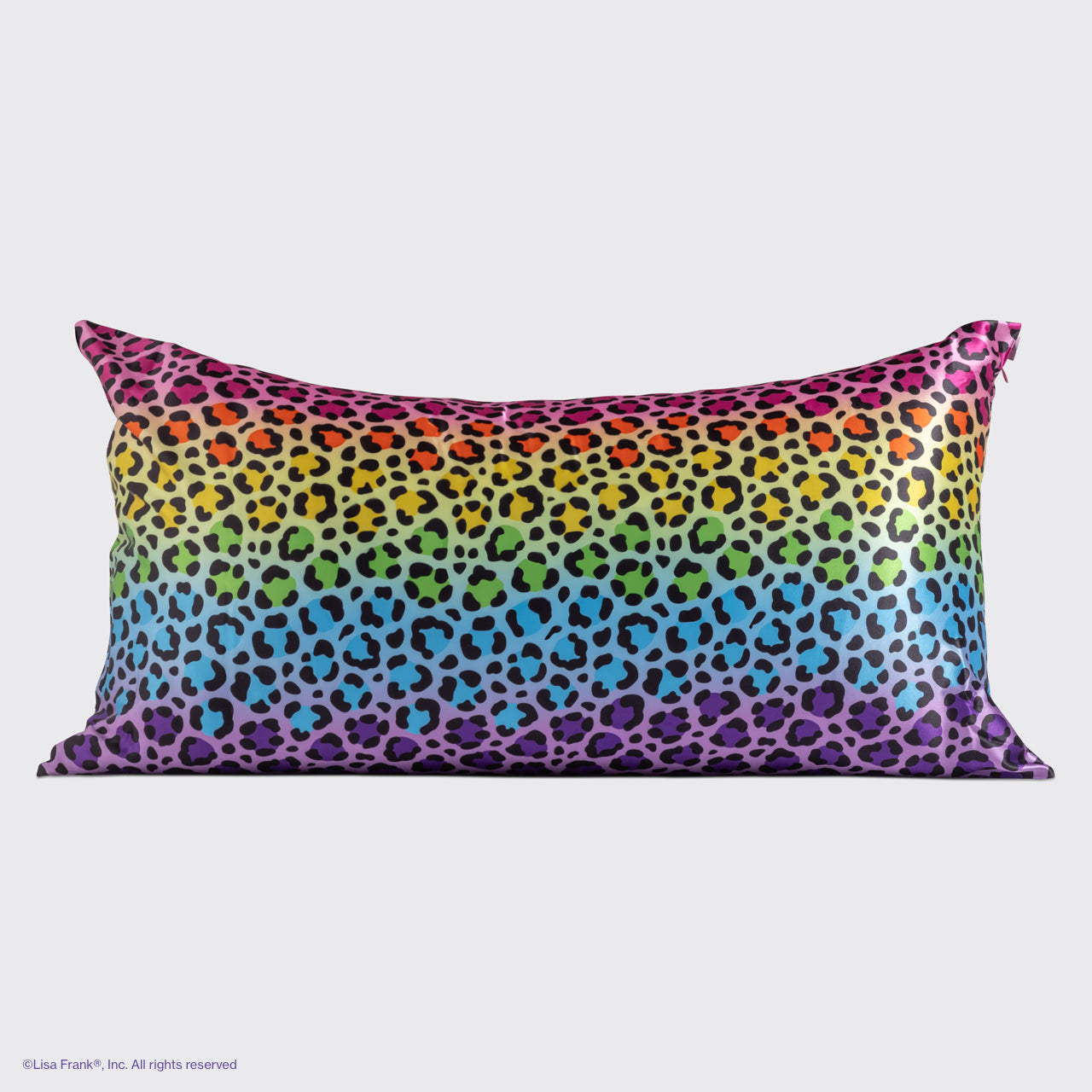 kitsch-x-lisa-frank-satin-kissenbezug-rainbow-leopard-2er-set-king image 5