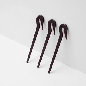 kitsch-black-elastic-cutters-haargummi-entferner-3er-set-schwarz image 3