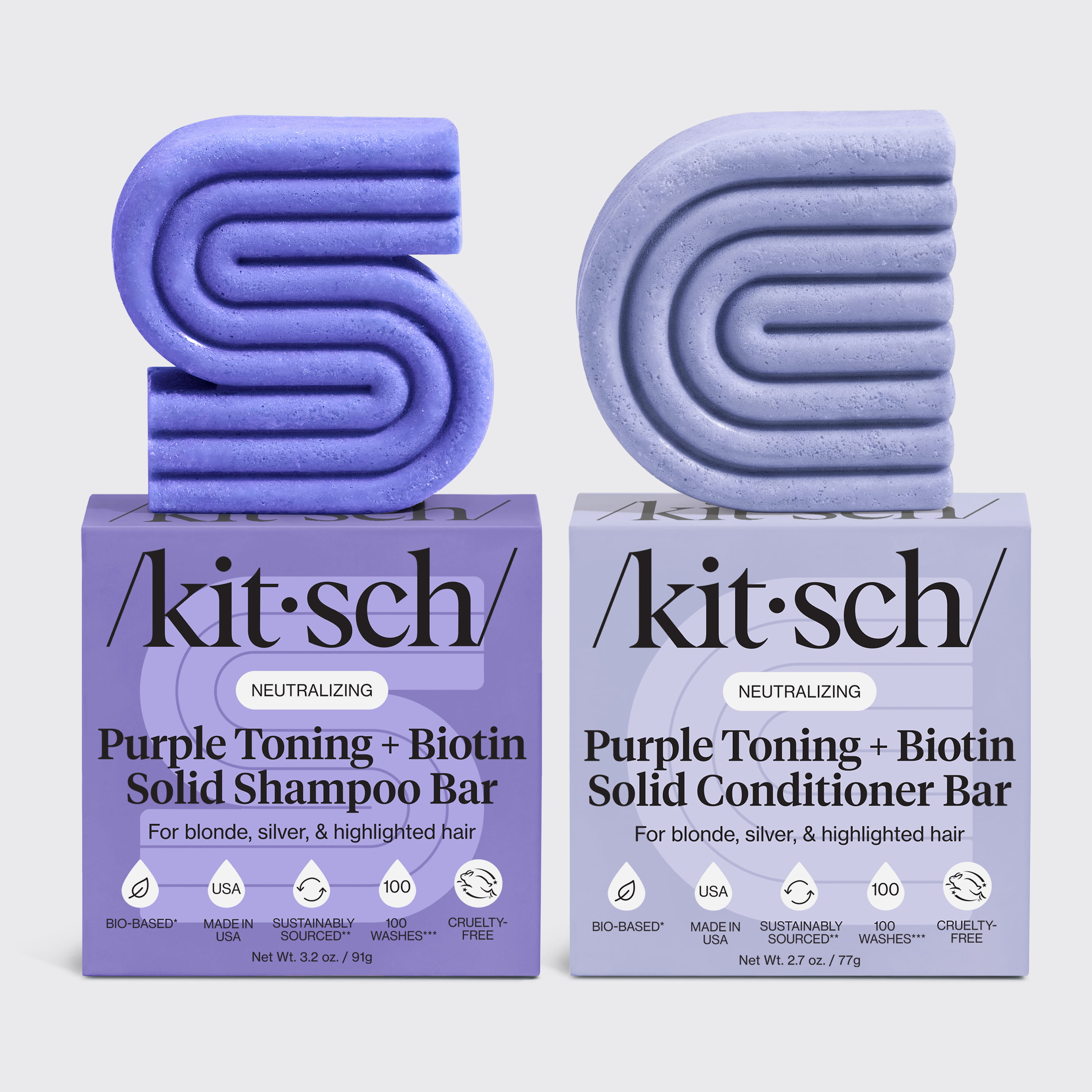 kitsch-purple-toning-shampoo-conditioner-bar-combo-f-r-blondes-graues-und-colori image 2