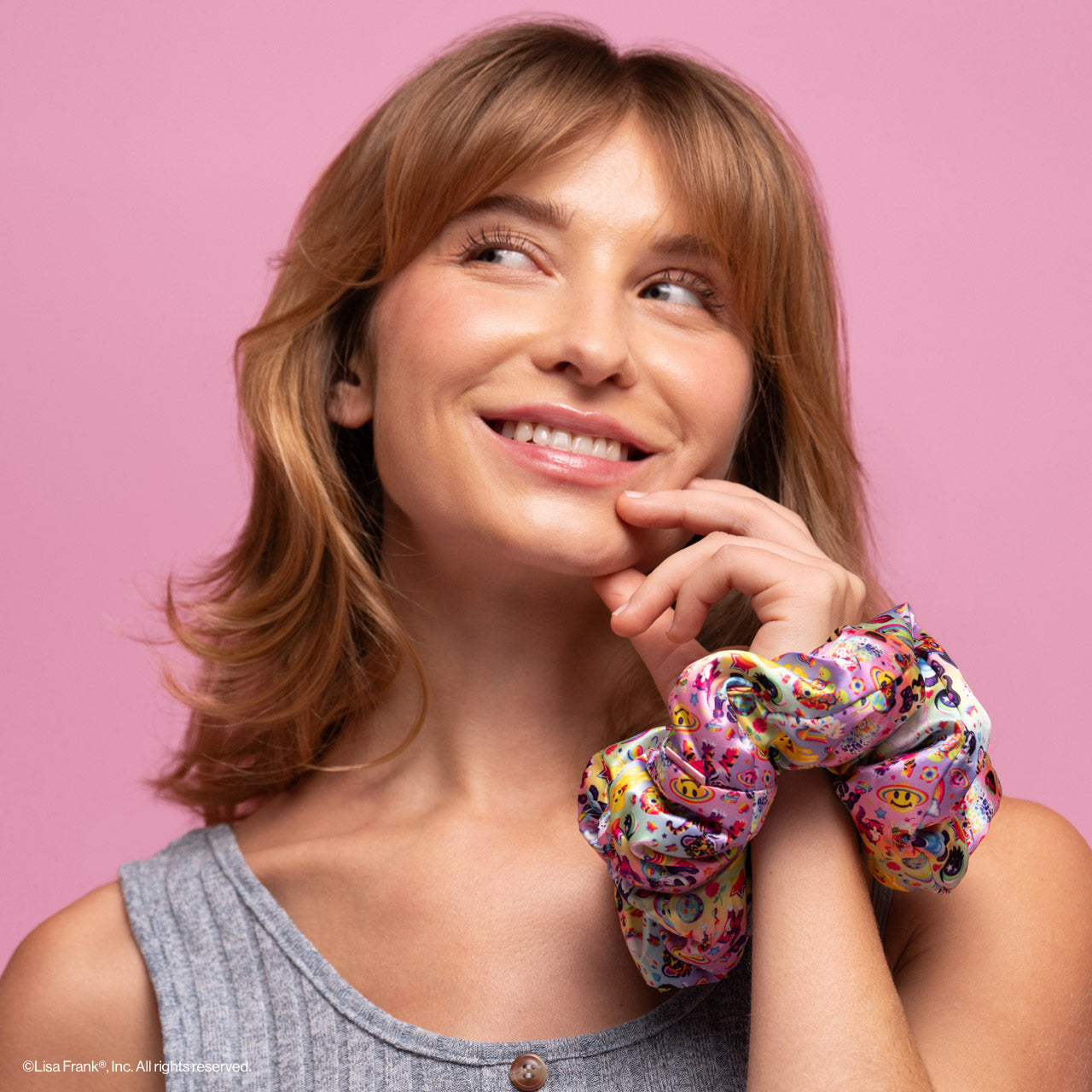 kitsch-lisa-frank-x-kitsch-pillow-scrunchies-satin-2er-set-the-fantastic-world image 6