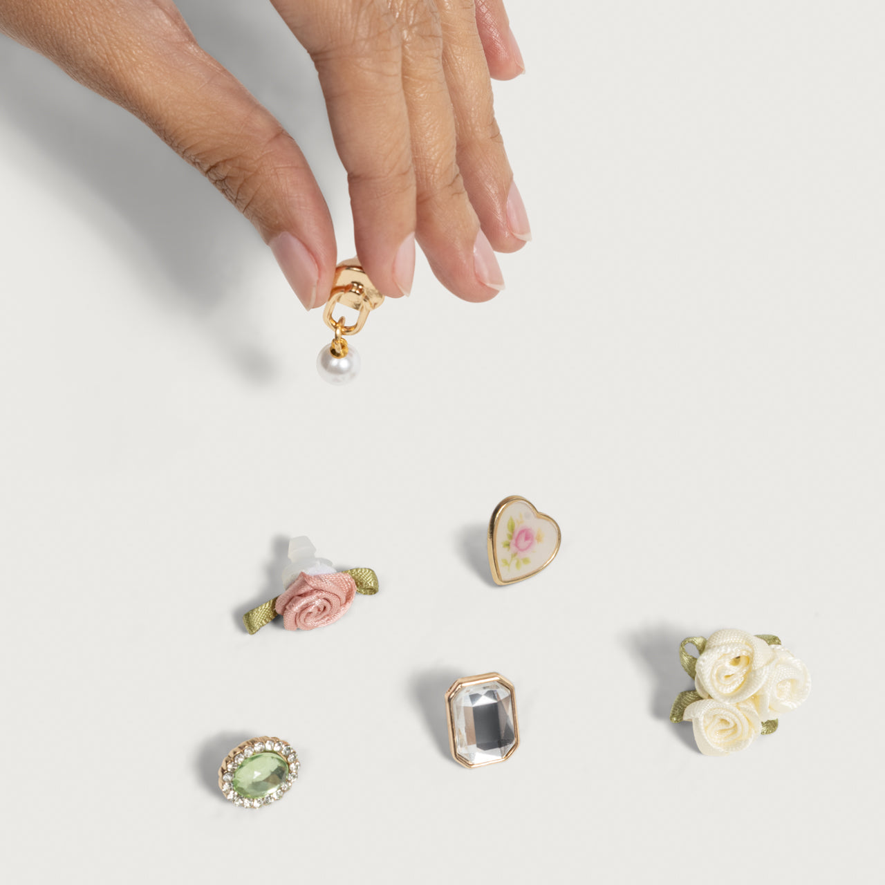 kitsch-kitschpop-charms-in-vintage-ivory-wechsel-charms-f-r-haarklammern image 3