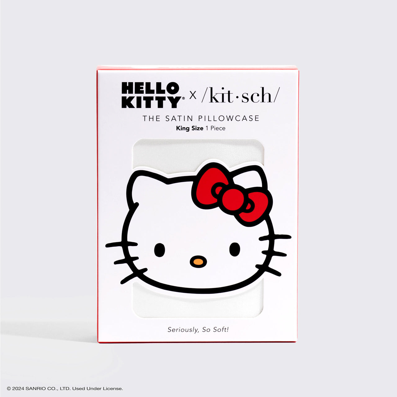 kitsch-x-hello-kitty-satin-kopfkissenbezug-ivory-kitty-bow-king image 6