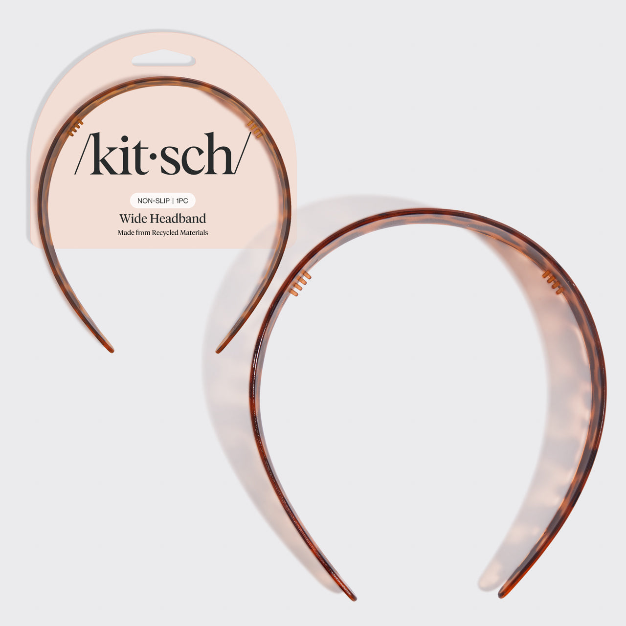 kitsch-tort-breites-haarband-3-cm-schildpatt-optik image 2