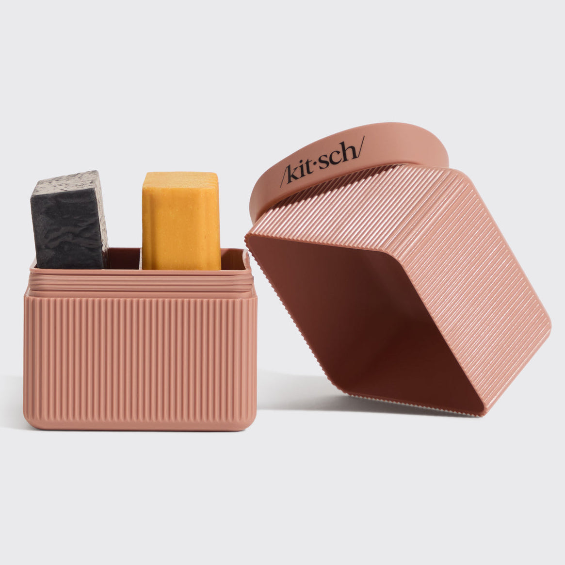 kitsch-2-compartment-travel-case-reise-organizer-terracotta image 4