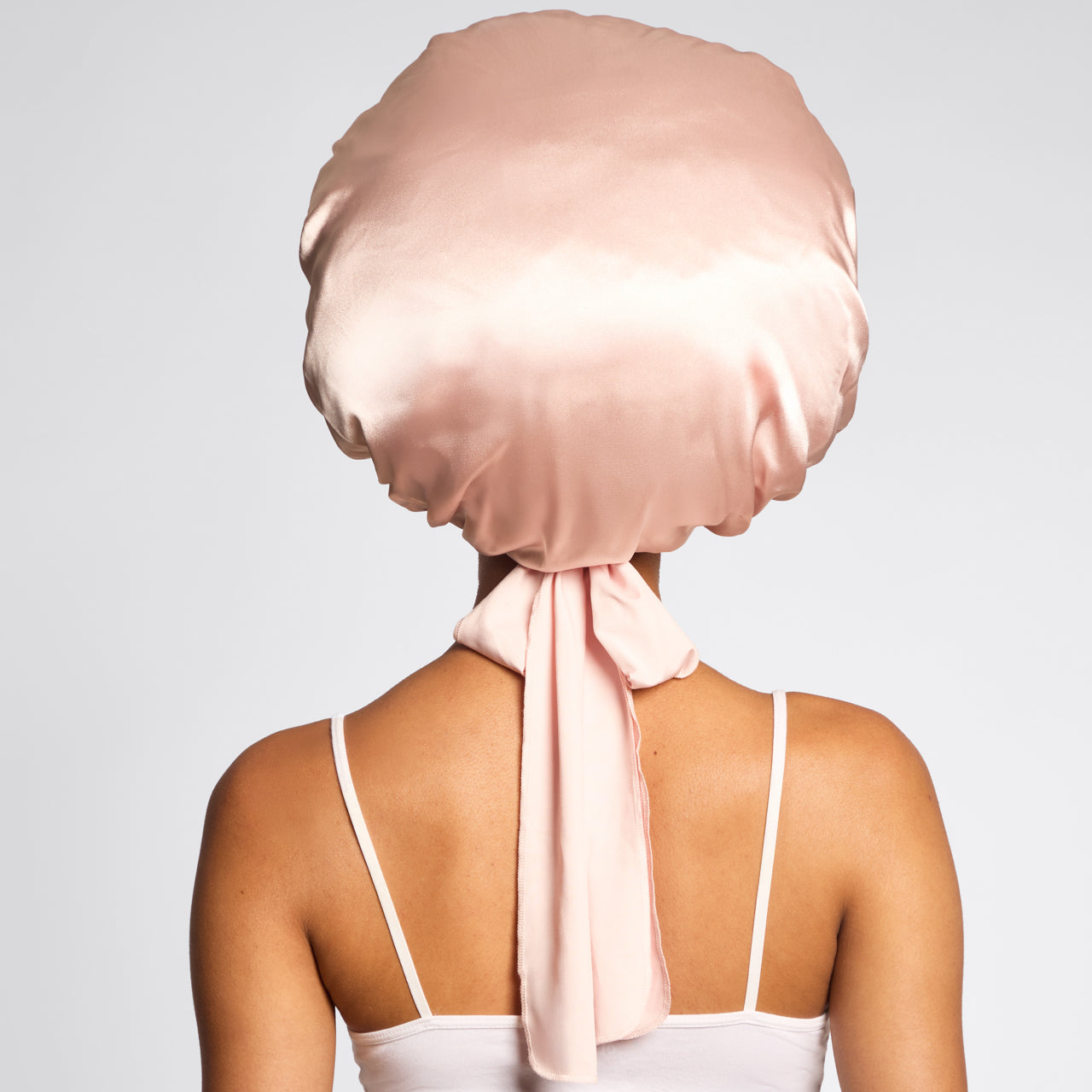 kitsch-satin-flexi-duschhaube-blush-satin-bonnet-set image 7