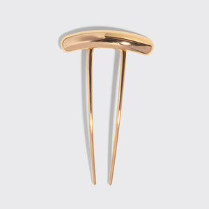 kitsch-gold-metal-barrette-french-hair-pin-mini-kleine-haarspange-gold image 5
