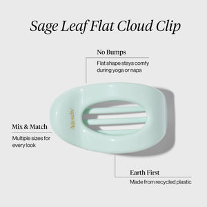 kitsch-flat-cloud-clip-haarklammer-small-sage-leaf image 8