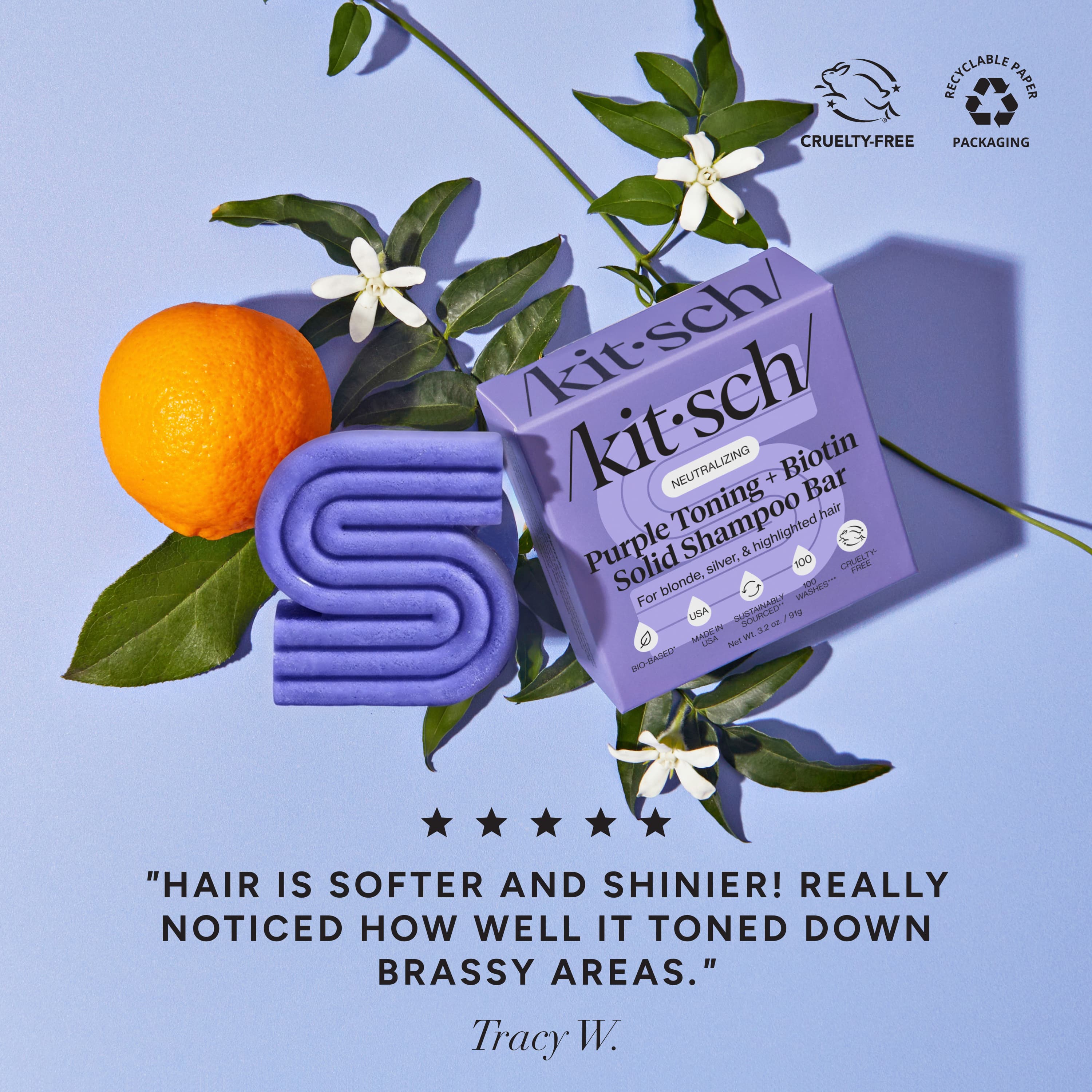 kitsch-purple-toning-shampoo-conditioner-bar-combo-f-r-blondes-graues-und-colori image 5