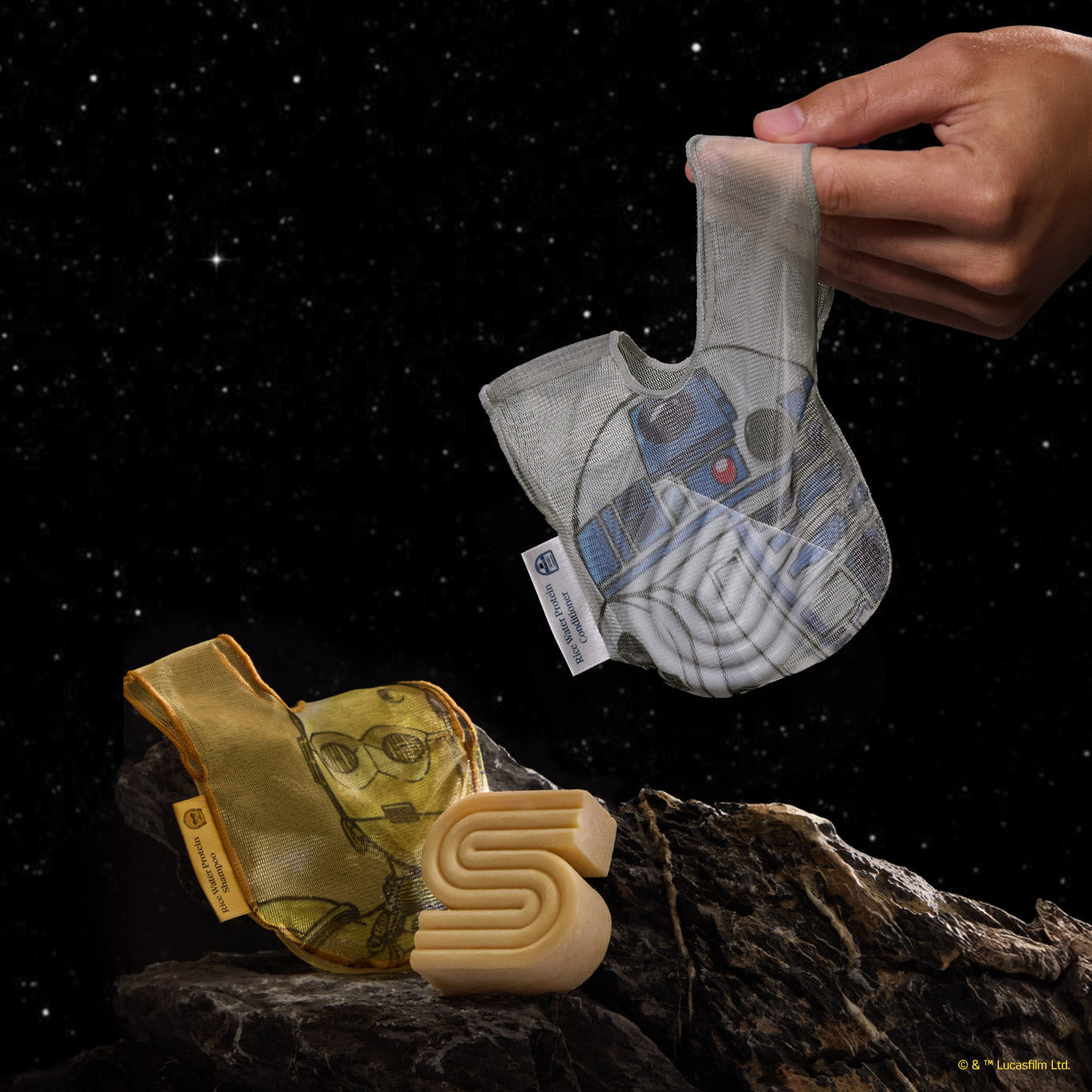 kitsch-star-wars-conditioner-bar-saver-bag-r2-d2-beutel-f-r-feste-sp-lung image 5