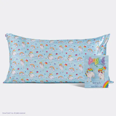 kitsch-lisa-frank-x-kitsch-satin-kopfkissenbezug-markie-2er-pack-king image 1