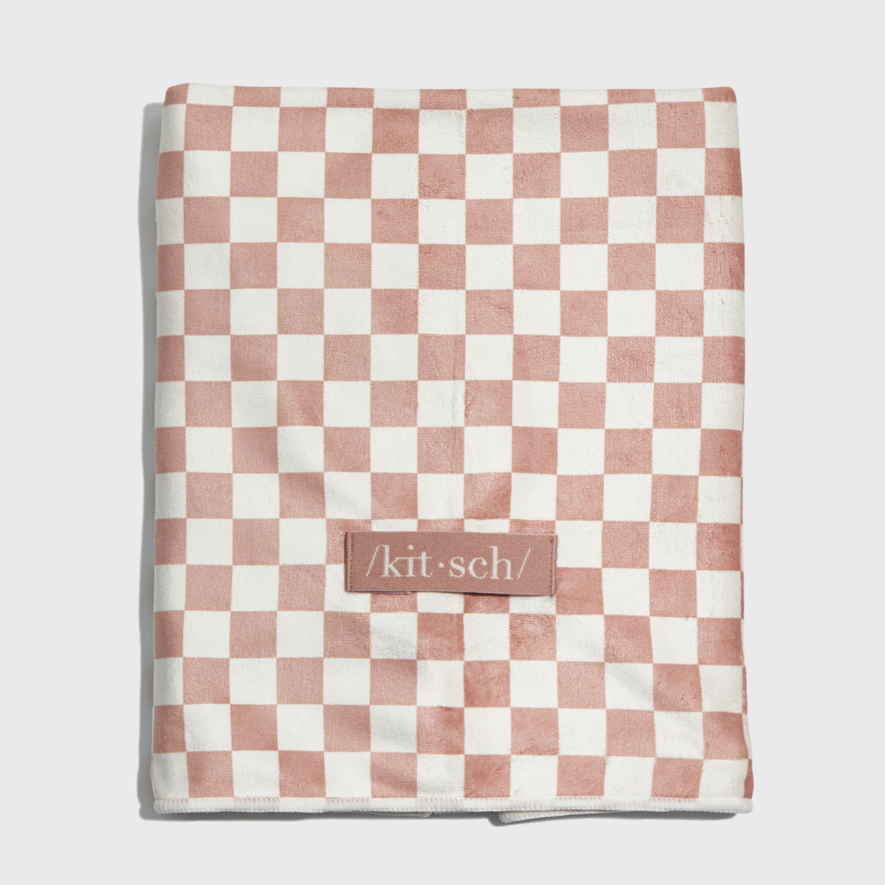 kitsch-flexi-shower-cap-xl-hair-towel-2er-set-terracotta image 6