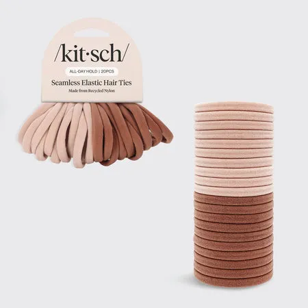 kitsch-blush-elastic-haargummis-20er-set image 1