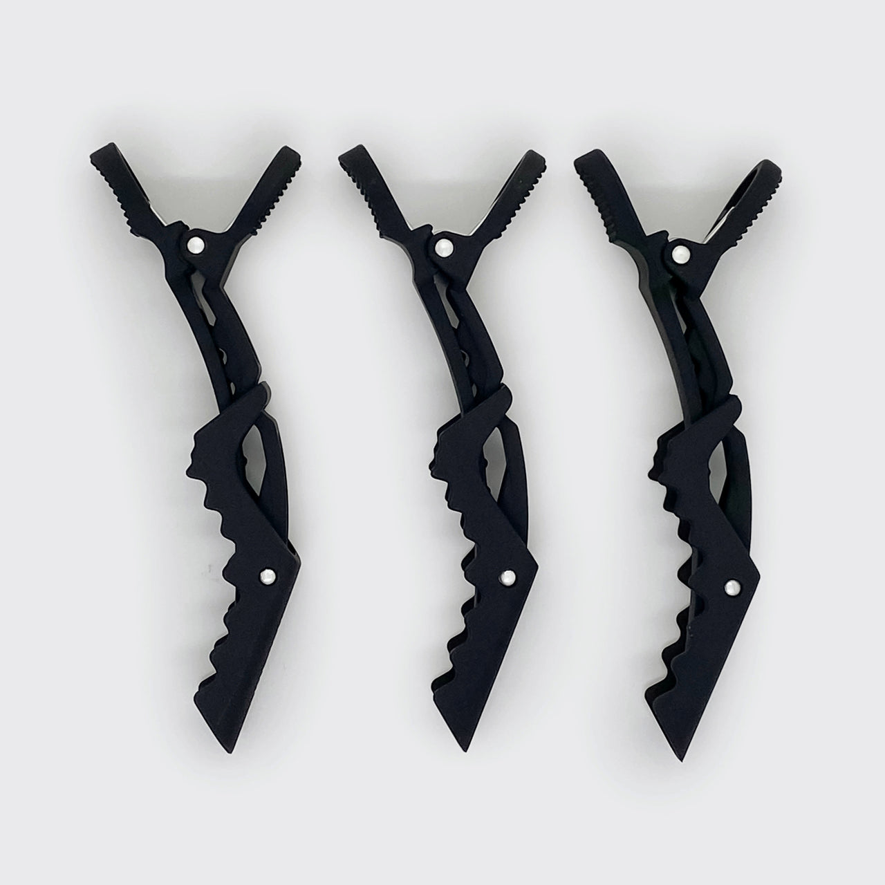kitsch-pro-no-slip-krokodil-haarclips-schwarz-3er-set image 5