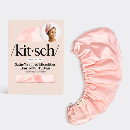 kitsch-satin-wrapped-haartuch-mikrofaser-blush image 1
