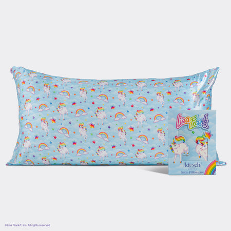 kitsch-x-lisa-frank-satin-kissenbezug-king-markie image 1