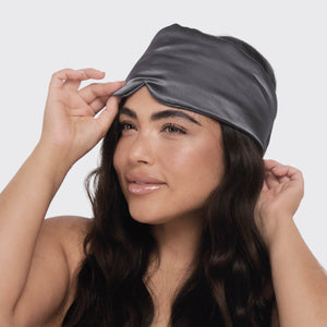 kitsch-charcoal-satin-schlafmaske-augenmaske image 7