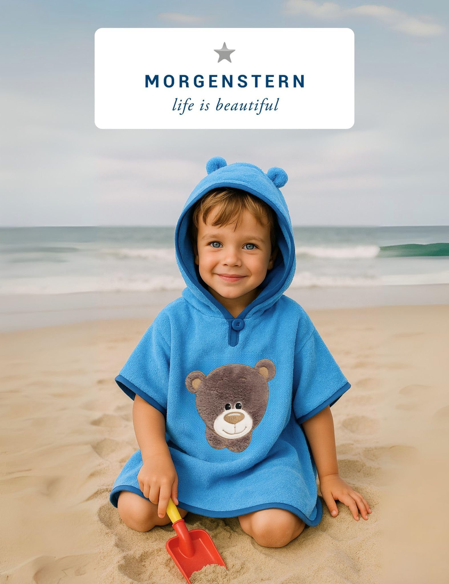 morgenstern-badeponcho-kinder-1-3-jahre-regenbogen-handtuchponcho-mit-kapuze-aus image 8