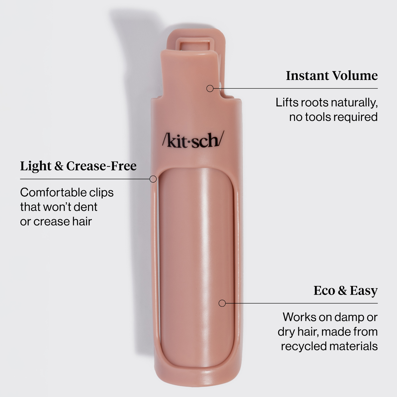 kitsch-hair-volumizing-clips-terracotta-haarclips-f-r-volumen image 3
