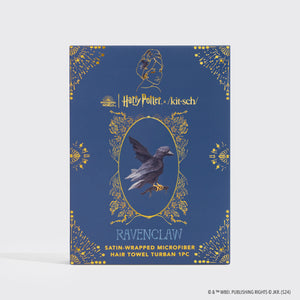 kitsch-x-harry-potter-satin-wrapped-haartuch-ravenclaw-haarturban image 4