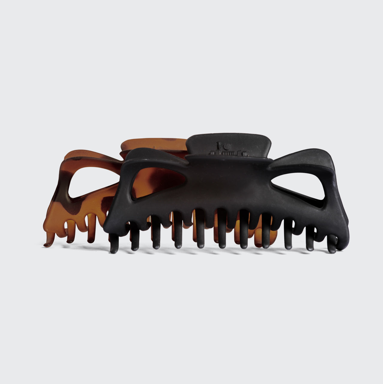 kitsch-classic-claw-clips-jumbo-14-cm-schwarz-tort-2er-set image 7