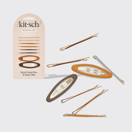 kitsch-sedona-metal-cloud-pins-snap-clips-8er-set-neutral image 1