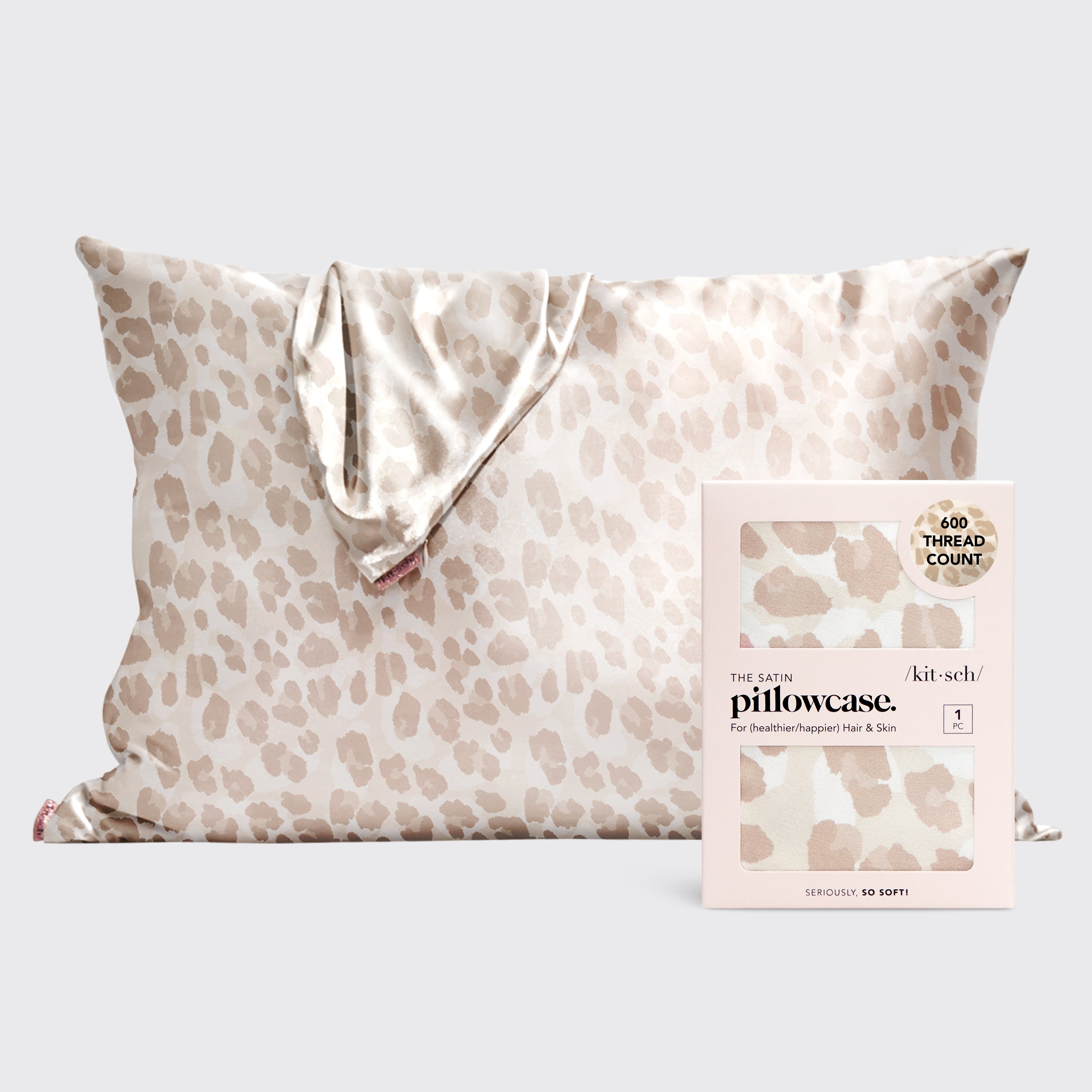 kitsch-satin-pillowcase-leopard-4er-pack-standard-66x48-cm image 2