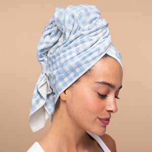kitsch-gingham-blue-xl-hair-towel-wrap-mikrofaser-haarturban image 5
