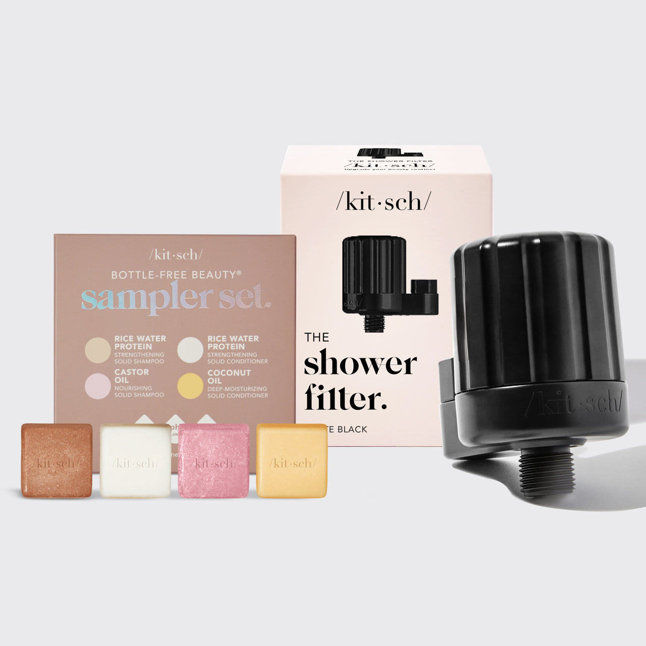 kitsch-shower-filter-shampoo-conditioner-4tlg-set-black image 2
