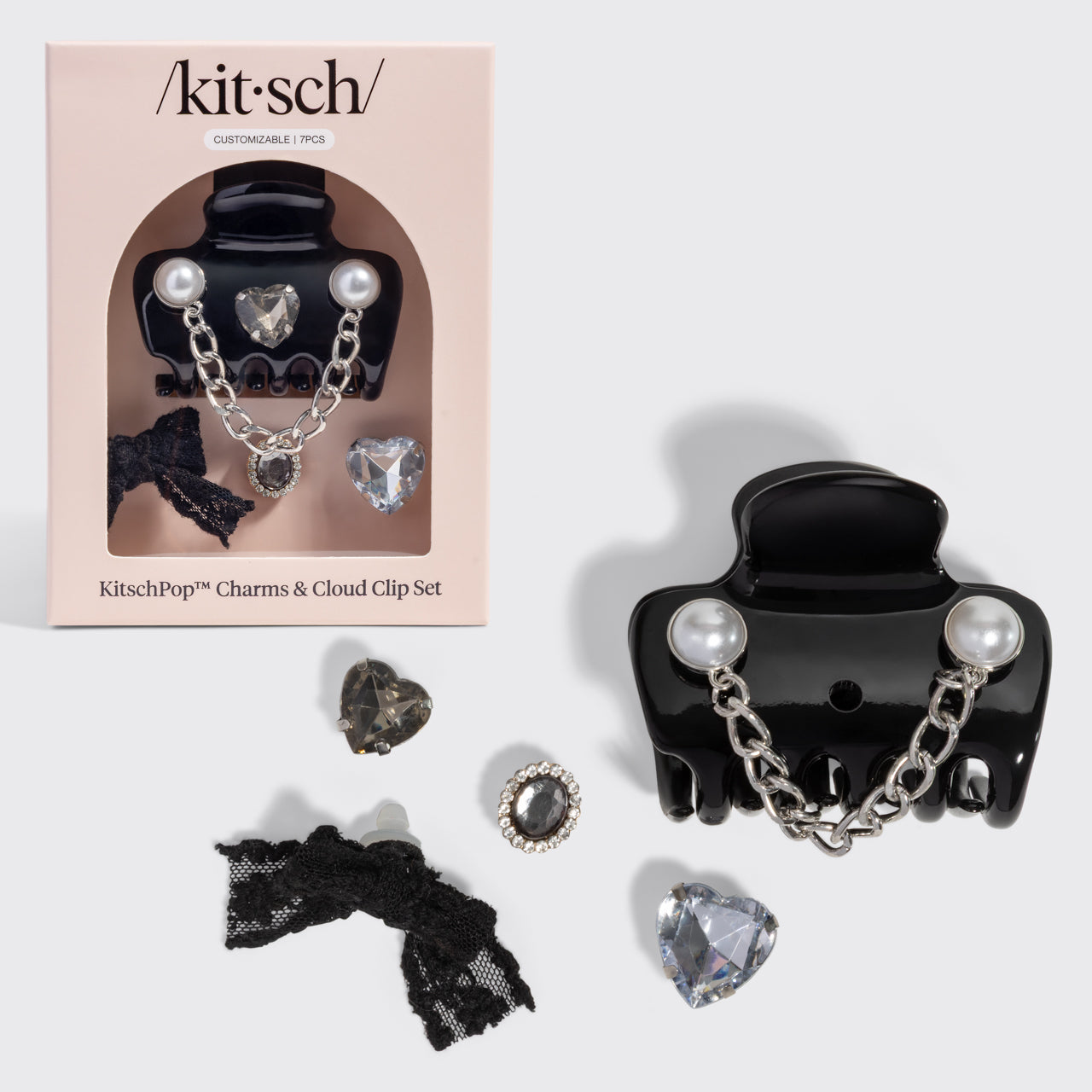 kitsch-kitschpop-cloud-clip-charms-vintage-black-haarspange image 2