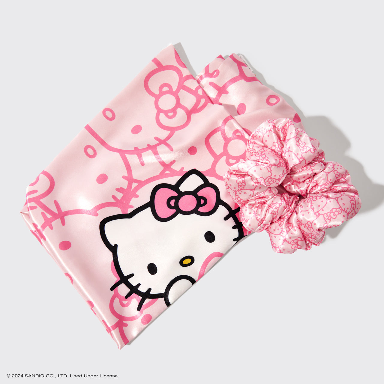 kitsch-hello-kitty-satin-pillowcase-pillow-scrunchie-2pc-set image 5