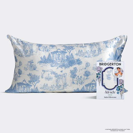 kitsch-bridgerton-satin-kopfkissenbezug-garden-toile-king-91x48-cm-1-st-ck image 1