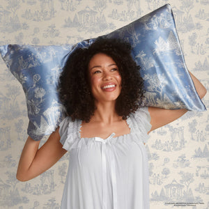 kitsch-bridgerton-satin-kopfkissenbezug-garden-toile-king-91x48-cm-4er-pack image 4