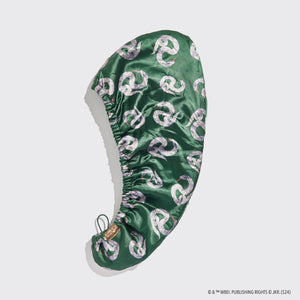 kitsch-x-harry-potter-satin-wrapped-haartuch-slytherin-haarturban image 8