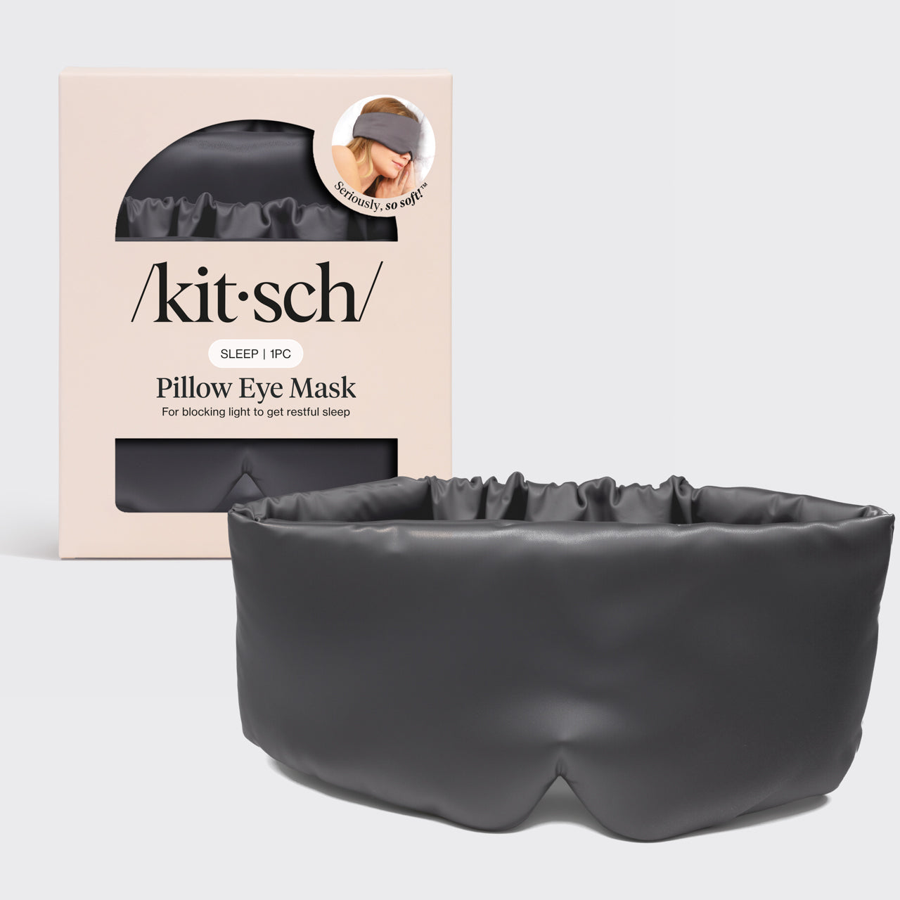 kitsch-charcoal-satin-schlafmaske-augenmaske image 2