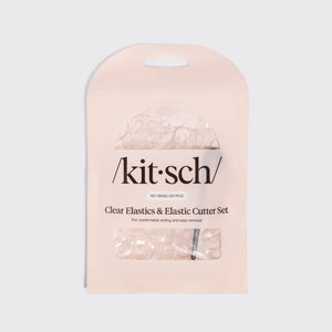 kitsch-clear-black-no-snag-elastics-200-stk-cutter-set-haargummi-set image 7
